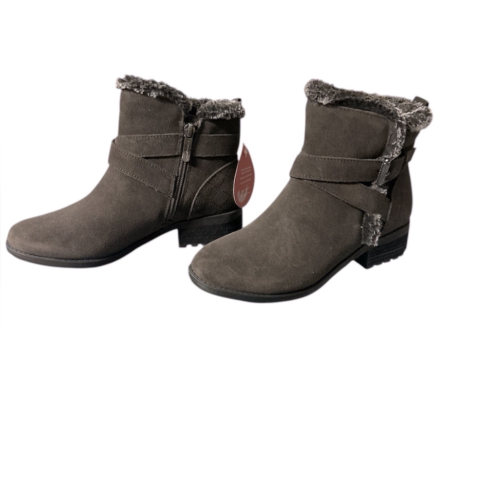 NWT Easy Spirit Women’s Sarumi Ankle Booties Suede - Picture 2 of 7